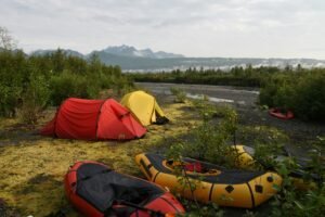Tunnelzelt Bikepacking