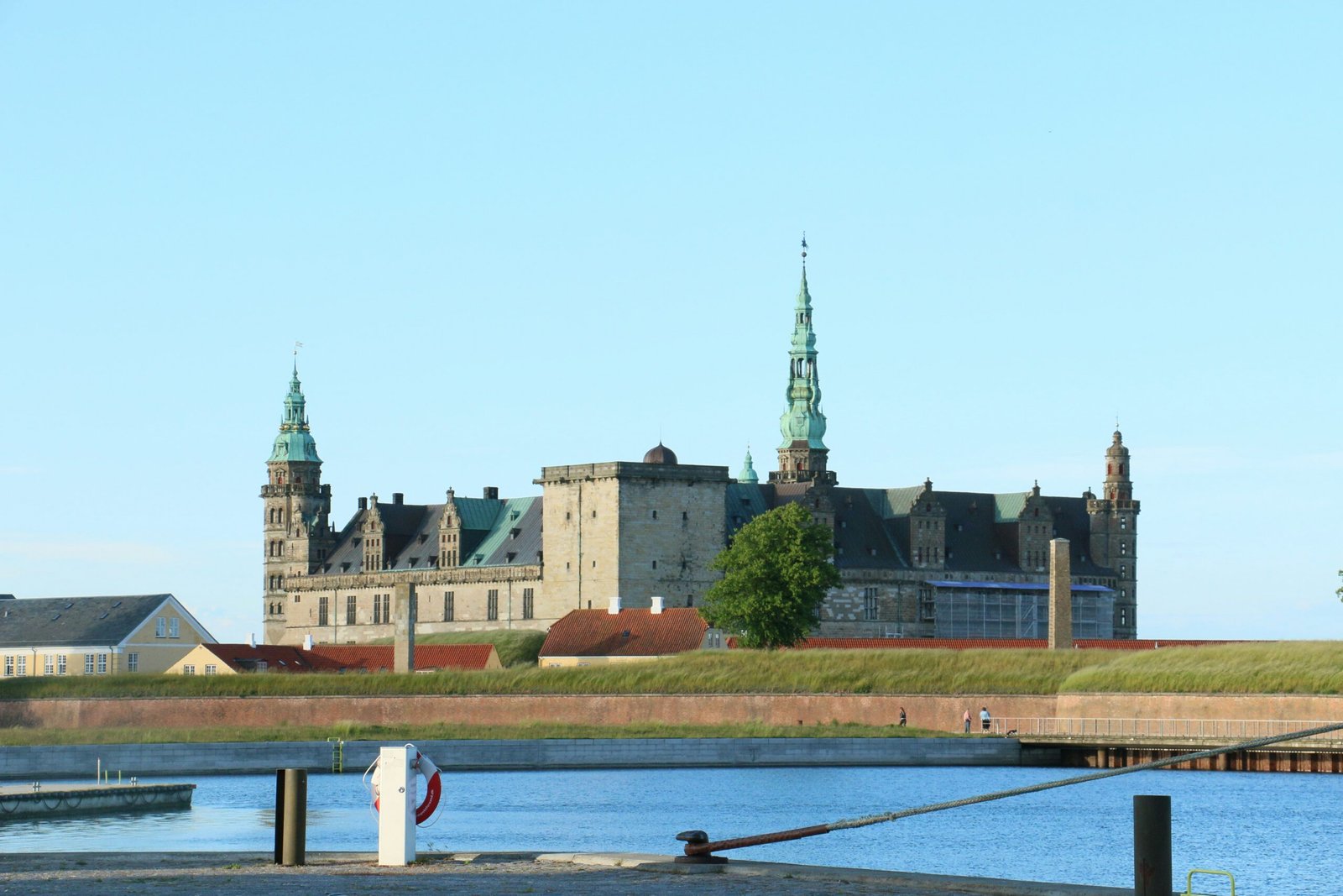 Kronborg Castle in Helsingør, Denmark